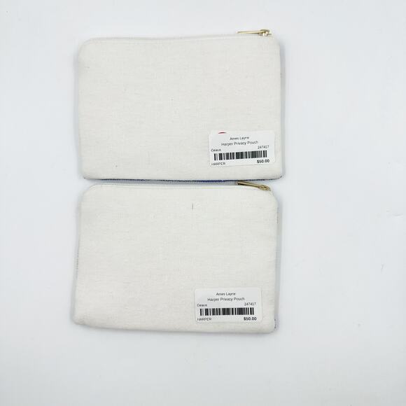 LSU GEAUX Tigers Beaded Coin Purse HARPER Privacy Pouch Purple Gold White NEW - Picture 3 of 7